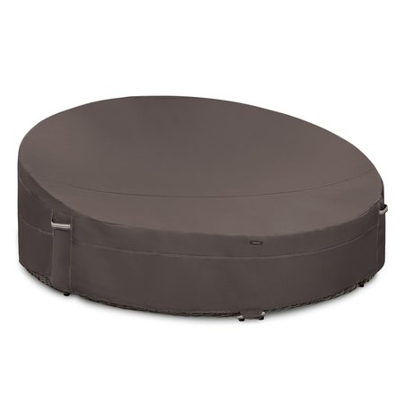 CLASSIC ACCESSORIES Ravenna Water-Resistant Round Outdoor Daybed Cover, 90 x 33 in. 56-486-035101-EC